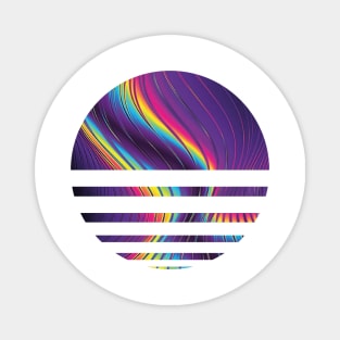 Iridescent Sunset Magnet